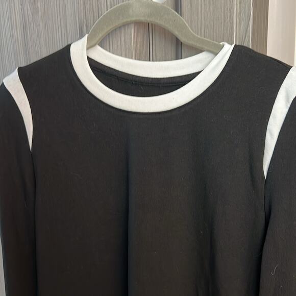 Commense Black and White Long Sleeve Top - Picture 4 of 8